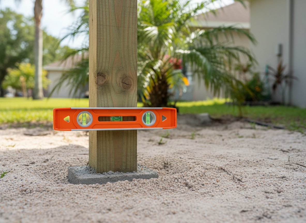 Handyman Pros Florida fence post repair